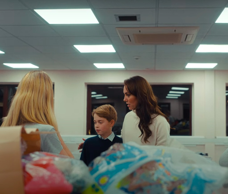 Prince George with his mother Kate