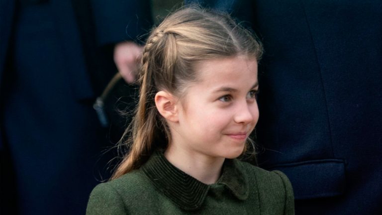 Princess Charlotte captivated royal fans with her olive green coat Princess Charlotte at Sandringham
