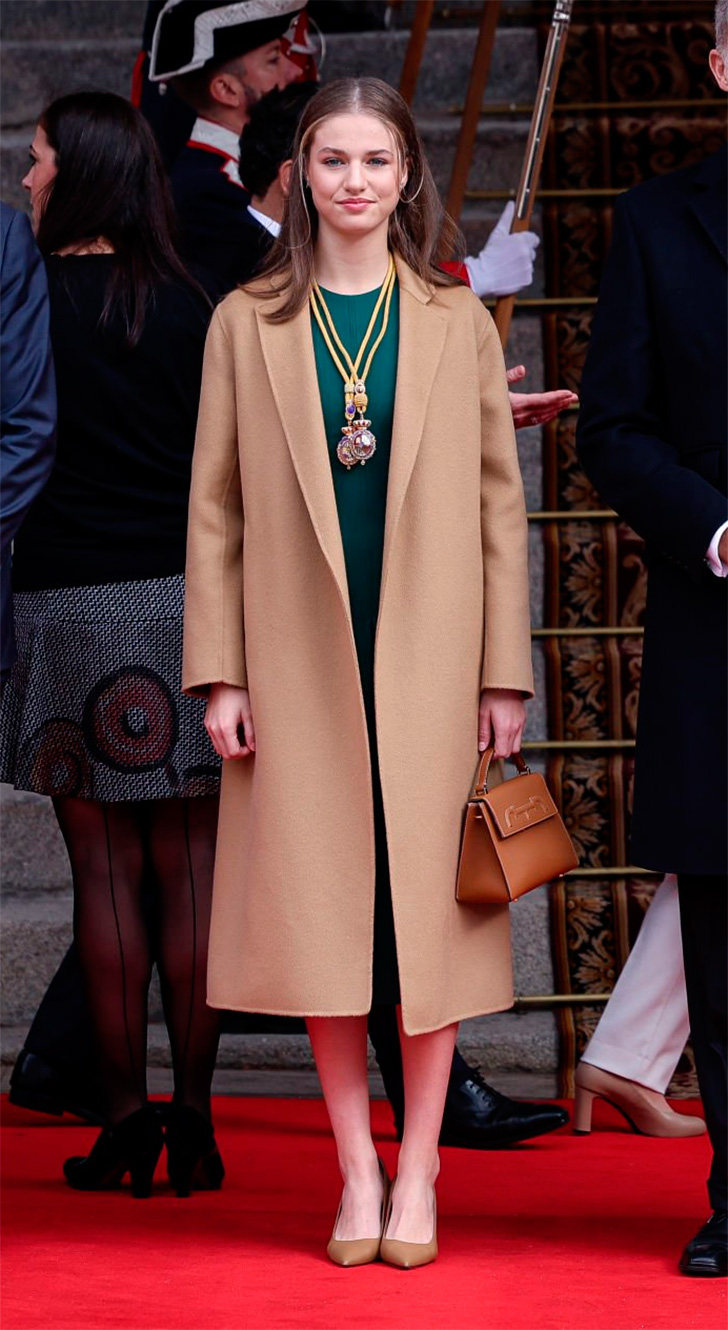 Princess Leonor at the Opening of Parliament