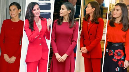 Queen Letizia of Spain's Christmas outfits