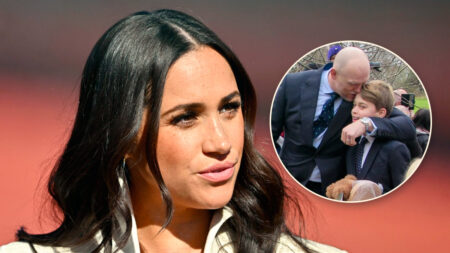 Royal family Christmas photo that went viral disproves Meghan Markle Mike Tindall and Prince George