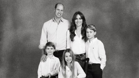 Prince William Family Christmas Card 2023