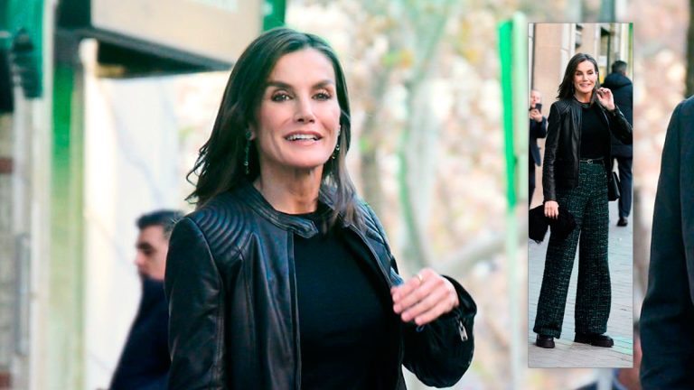 Queen Letizia wears a casual trendy outfit at Infanta Elena’s birthday party Queen Letizia's style at Infanta Elena's birthday
