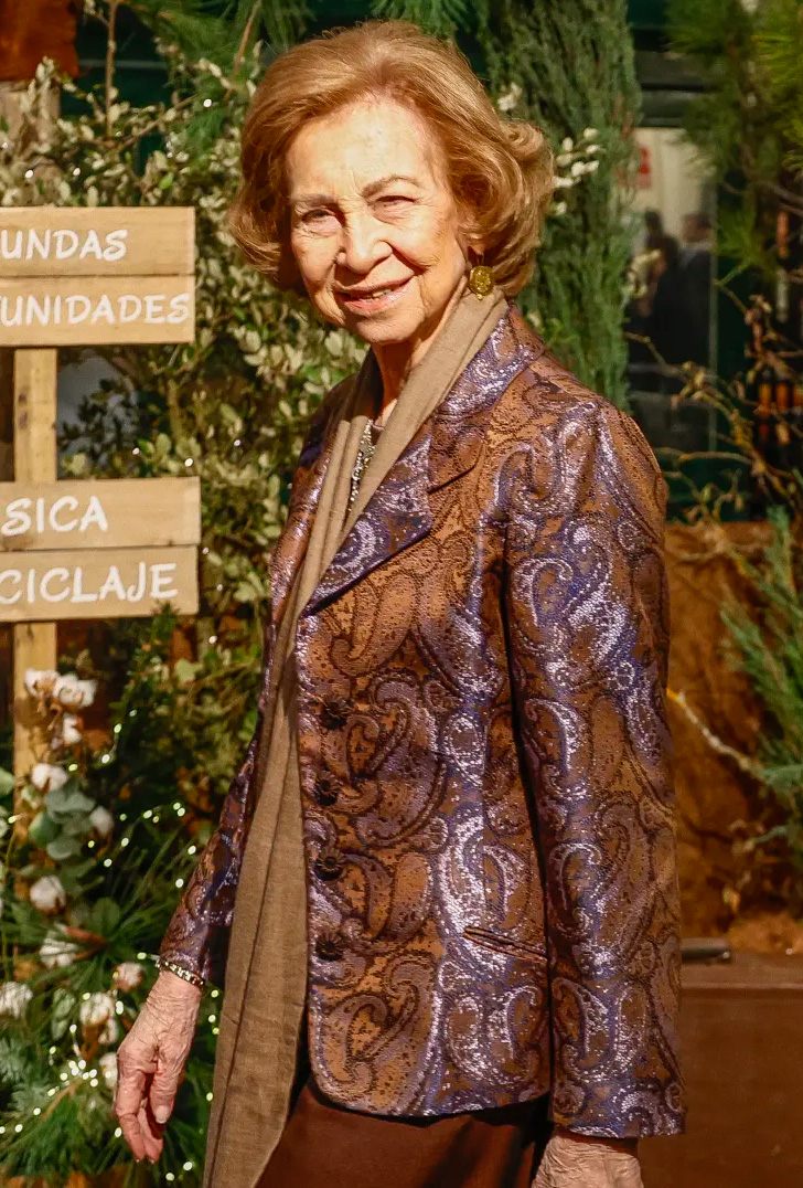 Queen emeritus Sofía