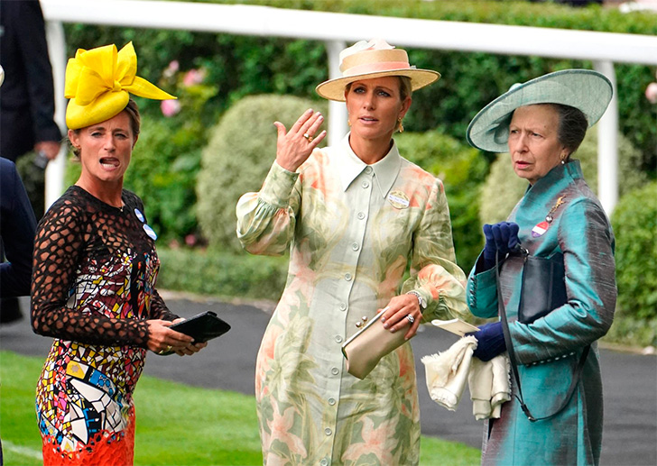 Dolly Maude, Zara Tindall and Princess Anne