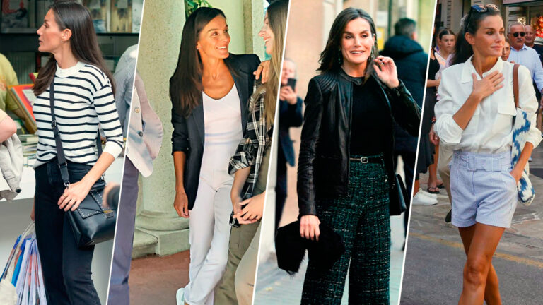 Letizia’s casual style when she takes off her crown: jeans, sweaters, and casual looks Queen Letizia's casual style