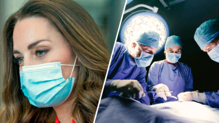 abdominal surgery Kate Middleton