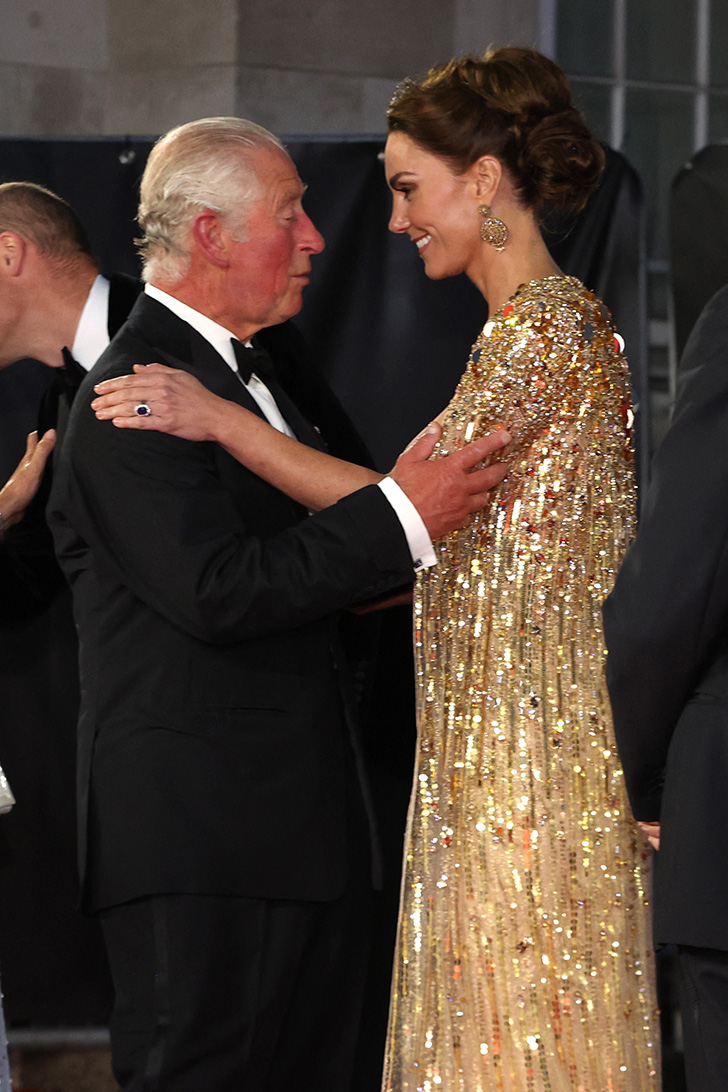 King Charles and Kate Middleton. 