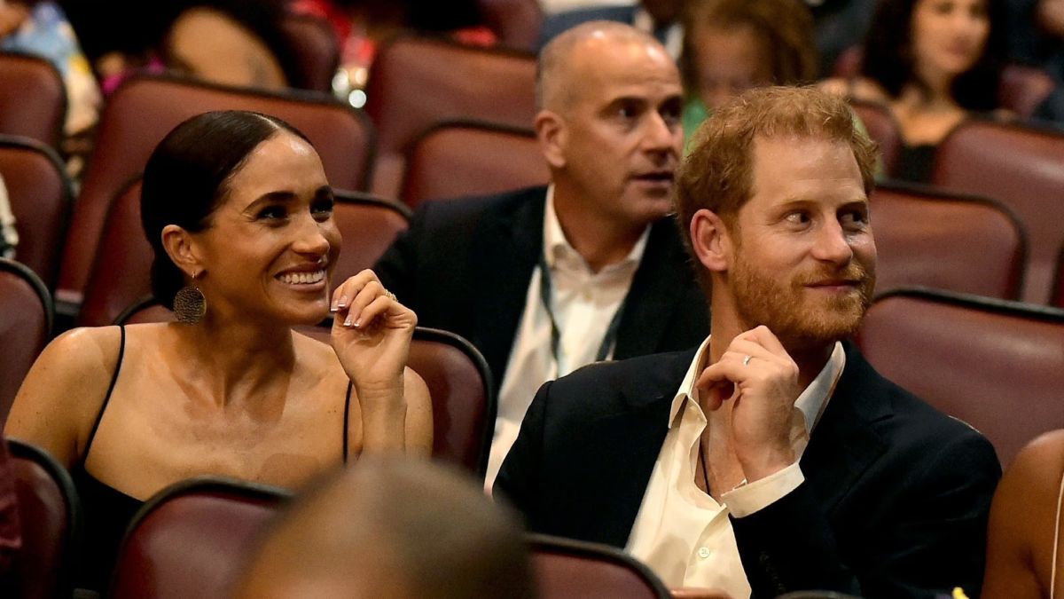Meghan and Harry in Jamaica