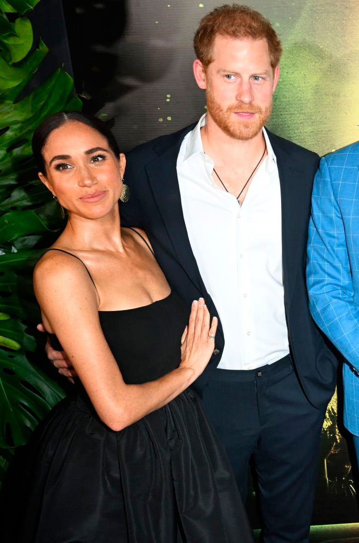 Meghan and Harry attend the Bob Marley movie