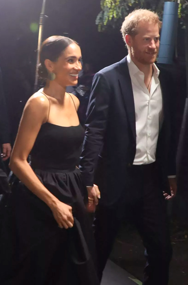 Meghan and Harry attend the Bob Marley movie