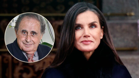 Queen Letizia and Jaime Peñafiel