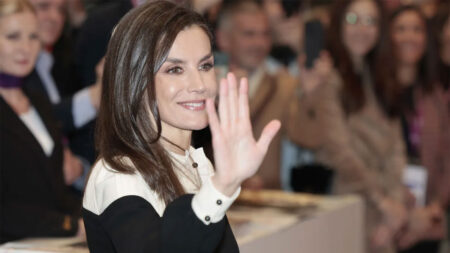 Queen Letizia's new hairstyle