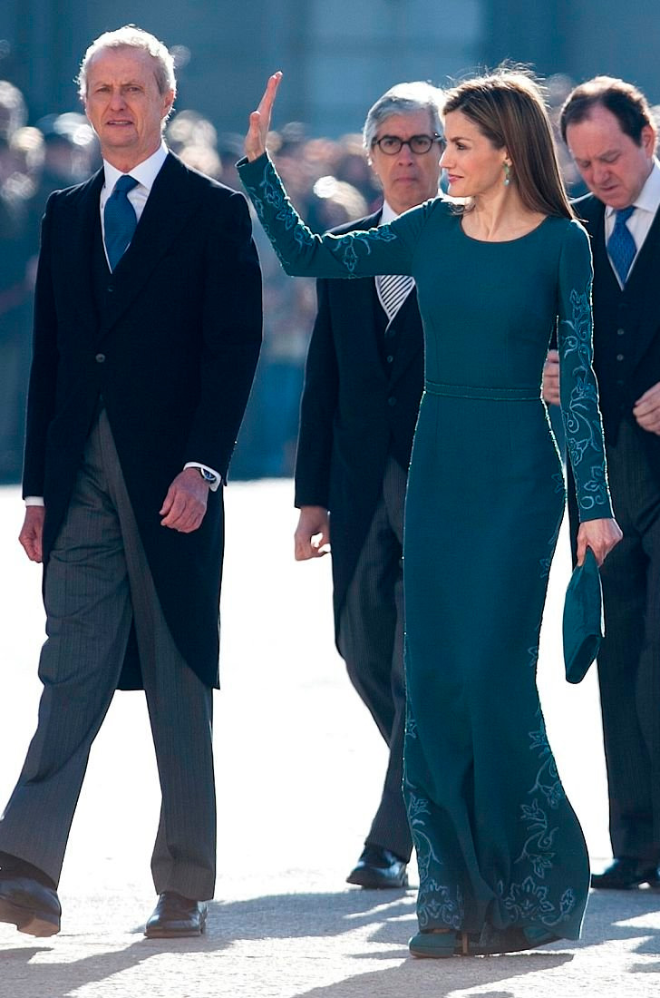 Queen Letizia at the Military Parade 2015