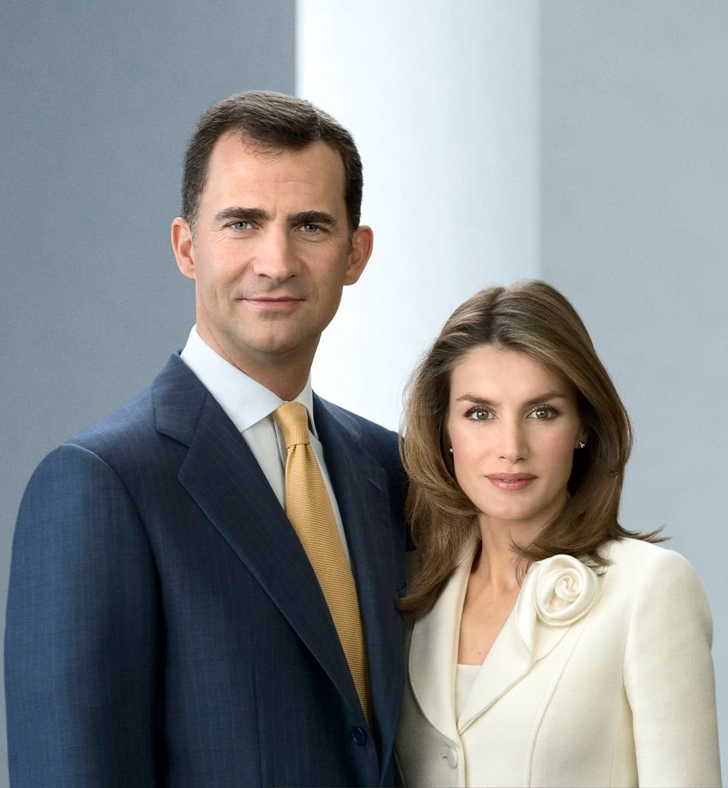 King Felipe and Queen Letizia, 2010.