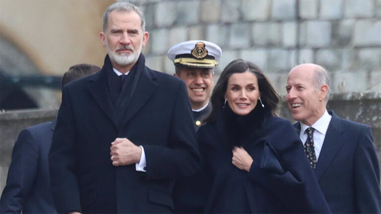 What does the body language of Queen Letizia and King Felipe in the U.K. tell us? King Felipe and Queen Letizia's body language