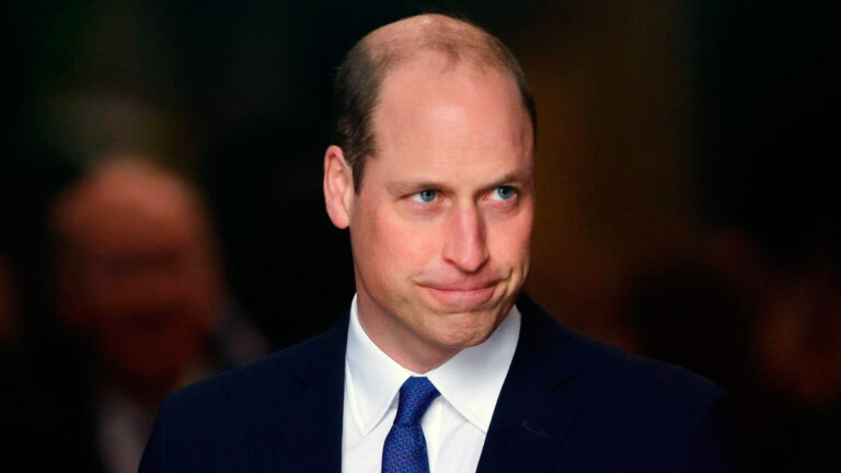 Why did Prince William not attend the memorial service of his godfather, King Constantine? Prince William's personal matter