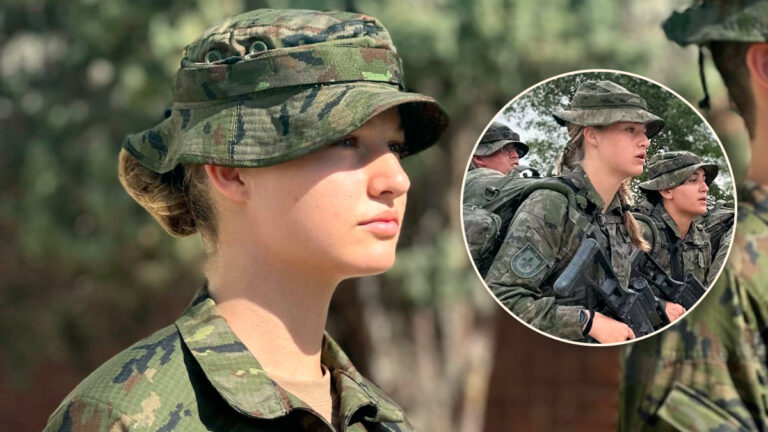 Princess Leonor began a new intensive phase of military training, What does it consist of? Princess Leonor's military training February 2024