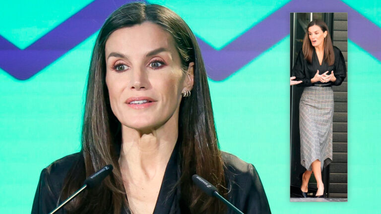 Queen Letizia recycles two garments to preside over World Cancer Day ceremony Queen Letizia's style at the World Cancer Day ceremony