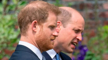Harry and William at the Duke of Westminster's Wedding