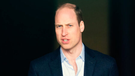 Prince William at the Oval Cricket Stadium