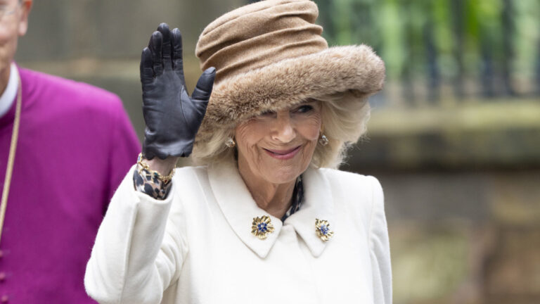 Queen Camilla at the Royal Maundy Service