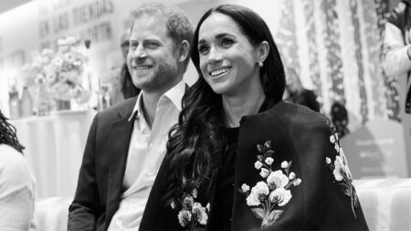 Meghan and Harry's body language