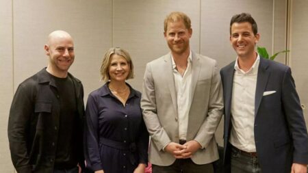 Prince Harry at the BetterUp Uplift Summit