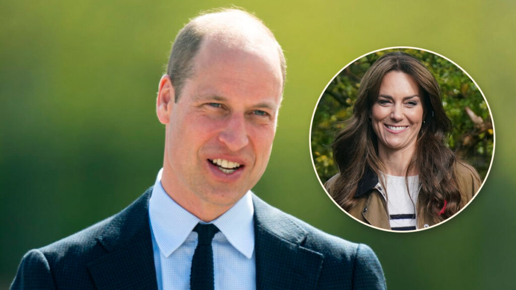 Prince William visits the West Midlands and talks about Kate