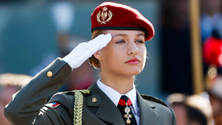 Leonor returns to the military academy