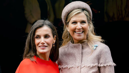 Queen Letizia and Queen Máxima on the third day of the state visit