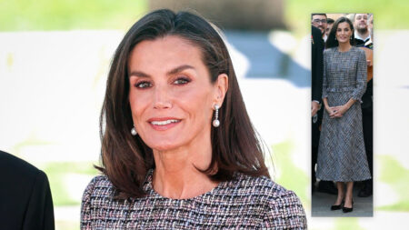 Queen Letizia's style at the Miguel de Cervantes Awards