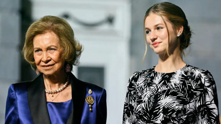 Princess Leonor worried about the health of her grandmother Sofía Queen Sofia's health worries Princess Leonor