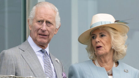 King Charles and Queen Camilla at Epsom Races