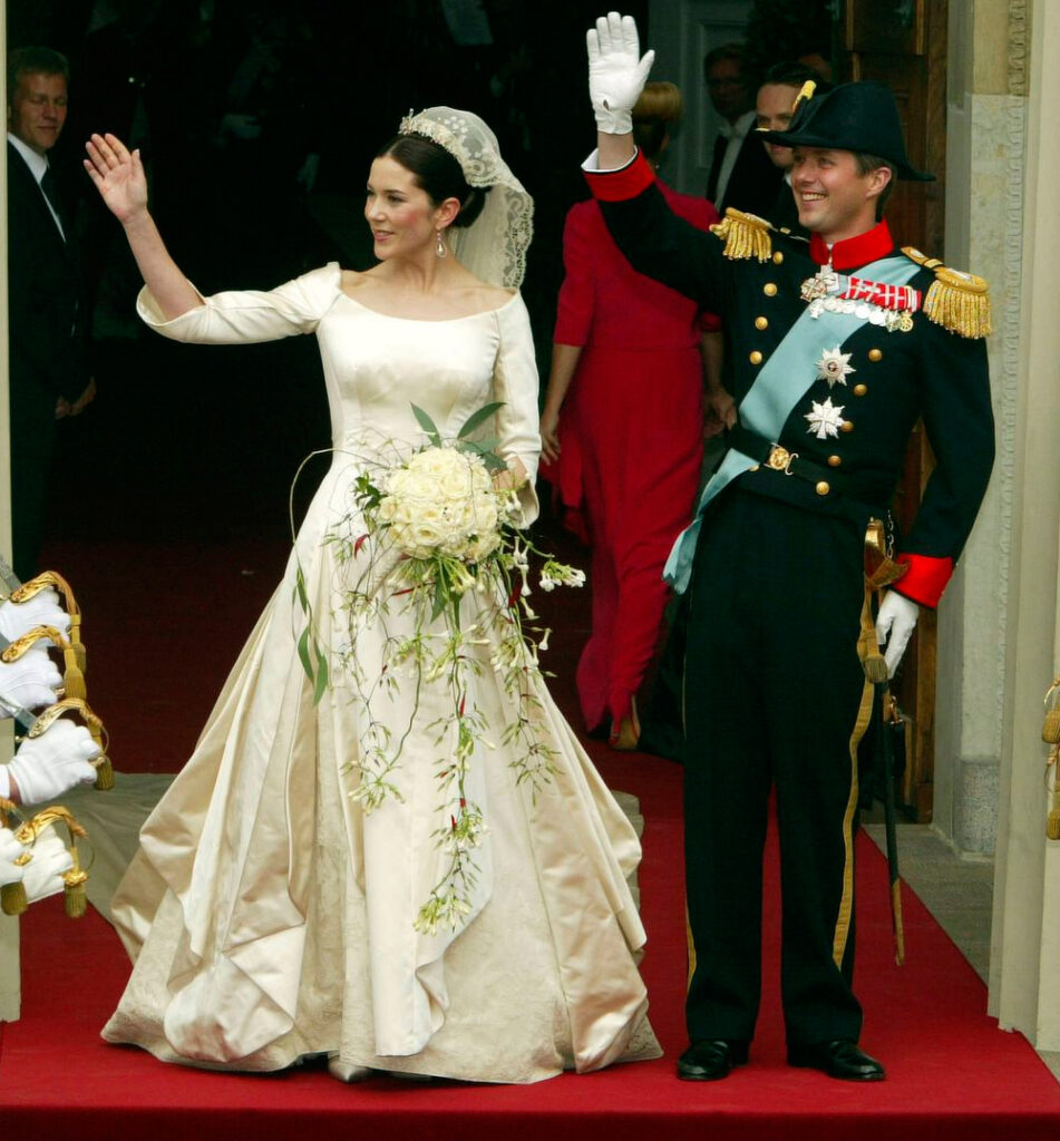 Hidden Details of Mary of Denmark's Wedding Dress
