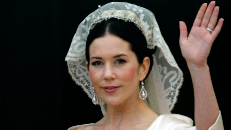 The Hidden Details Behind Mary of Denmark’s Wedding Dress Mary of Denmark's Wedding Dress