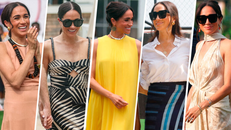 PHOTOS: Meghan Markle’s Fashion Choices in Nigeria Meghan Markle's Fashion in Nigeria