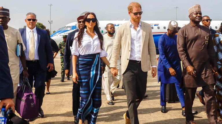 All the trip details, from the cost of Meghan and Harry’s hotel in Nigeria to their eventful flight Details of Meghan and Harry's trip to Nigeria