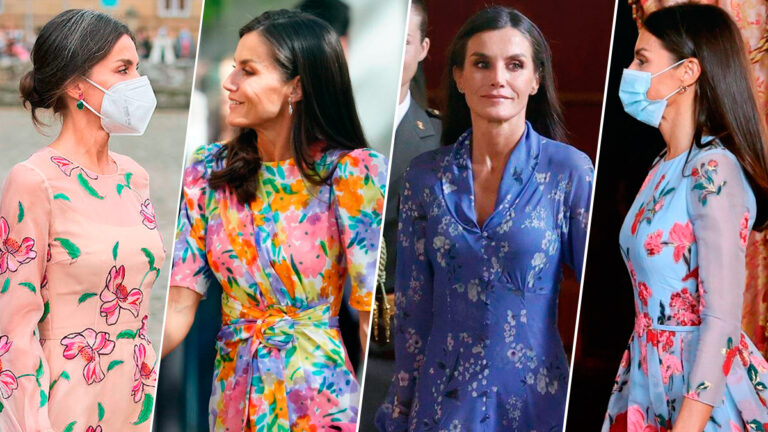 Queen Letizia’s Most Beautiful Floral Dresses Queen Letizia's Floral Dresses
