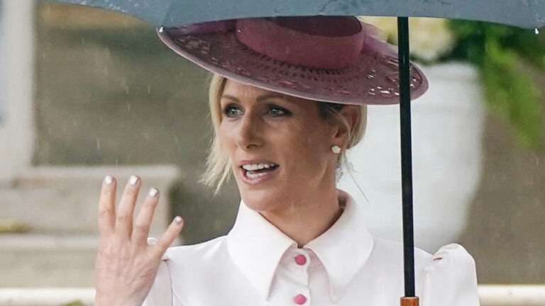 Zara Tindall Shines at Buckingham Palace Garden Party Zara Tindall's Garden Party Style