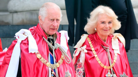 King Charles and Queen Camilla at St. Paul's Cathedral