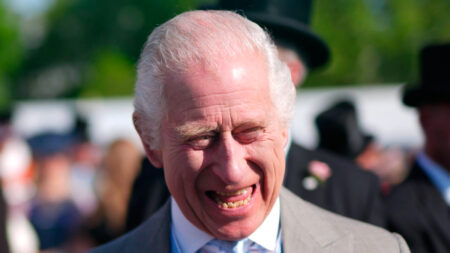 King Charles at Buckingham Palace Garden Party