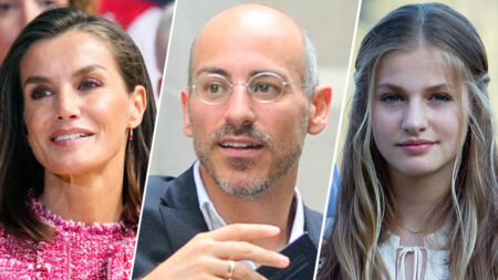 Jaime del Burgo and princess Leonor's photo