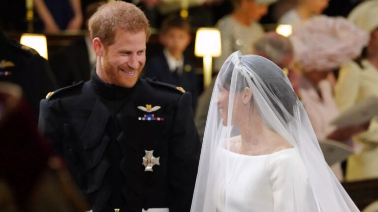 The most special photos from the wedding of Meghan and Harry to celebrate the sixth anniversary of their marriage Meghan and Harry's wedding photos