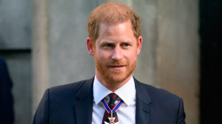 Prince Harry at St. Paul's Cathedral Service