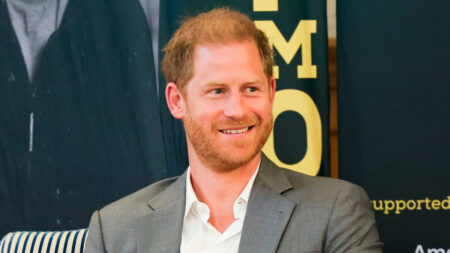 Prince Harry's body language in the UK