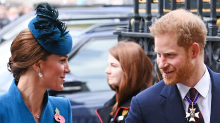 Prince Harry and Kate Middleton meeting