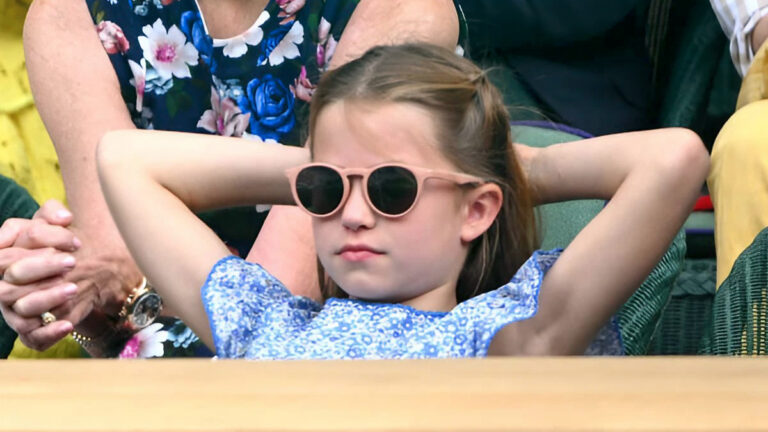 Princess Charlotte delights her fans with a viral moment Princess Charlotte hugging a stranger