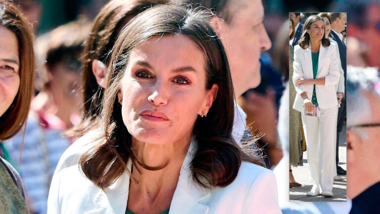 Queen Letizia’s Elegant Style at Madrid’s 83rd Book Fair: A Blend of Comfort and Fashion Queen Letizia's style at the Madrid Book Fair