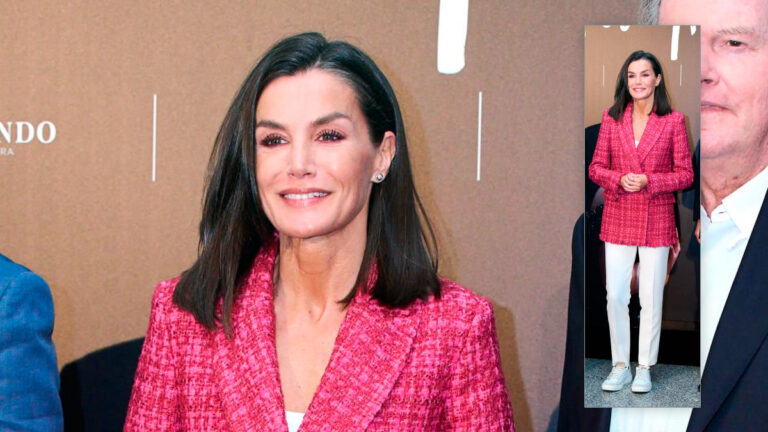 Queen Letizia radically changes her style after a foot injury Queen Letizia's style at EmociónArte concert